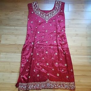 Red Indian wear